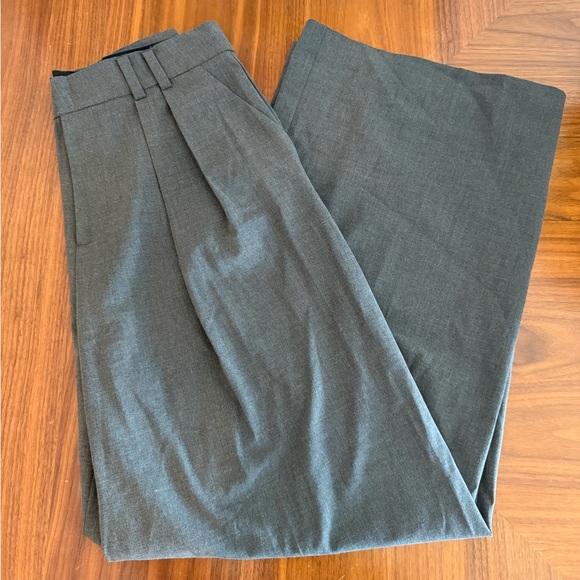 Zara Other - Zara Charcoal Pleated Pants